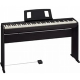 Piano Digital Roland Fp10 Preto 88 Teclas + Estante Kscfp10