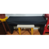 Piano Digital Yamaha P-45 Preto Com Fonte E Pedal