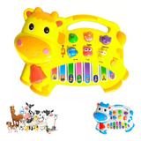 Piano Infantil Teclado Musical Educativo Bebê Criança C/ Som
