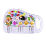 Piano Infantil Teclado Para Criança Com Som Dos Bicho 