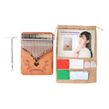 Piano Kalimba De 21 Teclas Com Polegar, Instrumento Musical