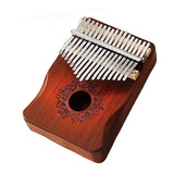 Piano Kalimba Polegar Gecko K17m 17 Teclas Mbira Mogno Madei