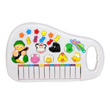Piano Teclado Animal Brinquedo Infantil Sons Fazenda Sitio Cor Outro