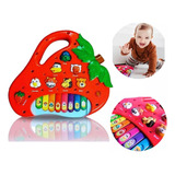 Piano Teclado Animal Infantil Sons Eletrônico 12 Teclas