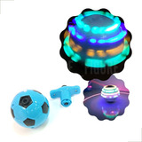 Piao Bola Sonora Luz Coloridas Copa Colorida Bola Azul