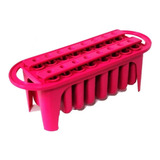 Picoleteira Forma De Picolé Geladinho 16 Picolés Rosa