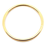 Piercing Argola Argolinha Em Ouro 18k Nariz Ou Orelha 9mm