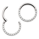 Piercing Clicker Helix Nariz Antialérgico Aço Cirúrgico