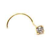 Piercing De Nariz Ouro Amarelo 18k