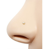 Piercing Nariz Nostril Ouro Amarelo 18k