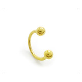 Piercing Orelha Helix / Nariz Septo Ferradura Em Titânio