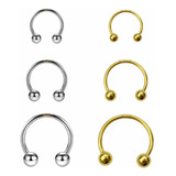Piercing de Orelha - Divino Cluster Delicado Dourado em Prata com Zircônias  - 6ORE715 - Piercing Mania
