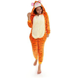 Pijama Animal De Tigre Kigurumi Adulto