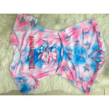 Pijama Babydoll Feminino Personagens Blusa + Short