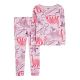 Pijama Conjunto Longo Infantil Carter's Menina