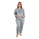 Pijama De Frio Plus Size Inverno