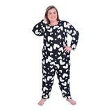 Pijama De Frio Plus Size Longo