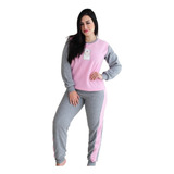 Pijama Feminino Inverno Soft Algodão - Ref 4720