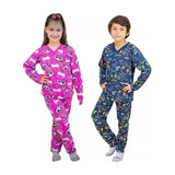 Pijama Flanelado Infantil Menina/ Menino