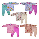 Pijama Infantil Bebê Menina - Kit