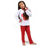 Pijama Infantil Inverno Comprido + 1