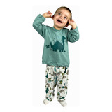 Pijama Infantil Kids Menino Criança Comprido Estampado