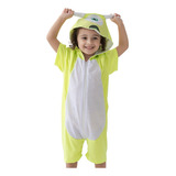 Pijama Infantil Macacão Kigurumi Fantasia Monstro Parmalat