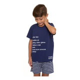 Pijama Infantil Masculino Verão Tam 4