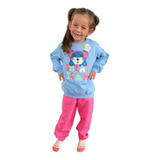 Pijama Infantil Menina Flanelado Inverno Quentinho