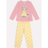 Pijama Infantil Menina Inverno Que Brilha
