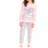 Pijama Infantil Menina Longo Disney 24.42.0001