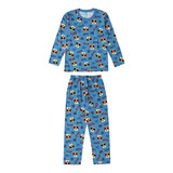 Pijama Infantil Menino Longo Malwee Kids Estampado