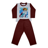 Pijama Infantil Personalizado Unissex Longo