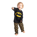 Pijama Infantil Super Heróis Menino Linha