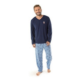 Pijama Longo Masculino Pipoca Demillus - 285961