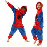 Pijama Macacão Super Herói Homem Aranha