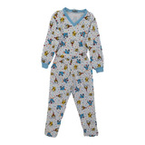 Pijama Manga Comp. Calça Comp. Galinha Pintadinha Adulto/inf