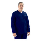 Pijama Masculino De Frio Adulto Inverno Longo Plus Size Liso