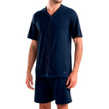 Pijama Masculino Verão Curto Shorts Original Mash
