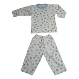 Pijama Moletinho Flanelado Leve Bebê Infantil Menino