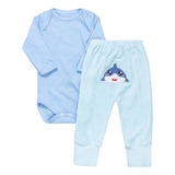 Pijama Para Bebê Confortável Com Calça
