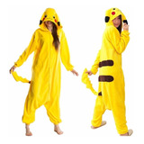 Pijama Pikachu Cosplay Kigurumi Promoção 