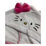 Pijama Roupão Saída De Banho Toalha Verão Hello Kitty Praia