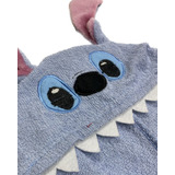 Pijama Roupão Saída De Banho Verão Stitch Praia Toalha