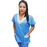 Pijama Scrub Hospitalar Oxford Enfermagem Medica