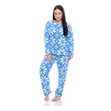 Pijama Soft Adulto Feminino Promoção Outono/inverno