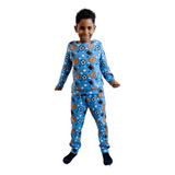 Pijama Soft De Frio Infantil Meninos
