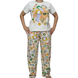 Pijama Sonhart Camiseta Manga Curta E
