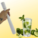 Pilão Macerador Batedor Socador Caipirinha Drinkprofissional Cor Branco