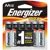 Pilha Alcalina Aa 1,5v Max Energizer